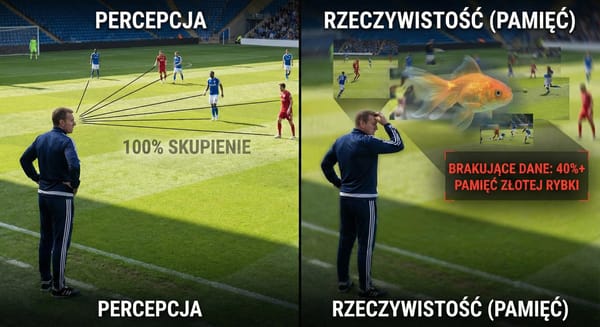 Twoja pamięć kłamie. Tracisz 40% meczu i nawet o tym nie wiesz